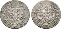 SCHLESIEN 3 Kreuzer Johann Christian und Georg Rudolf, 1602-1621. -