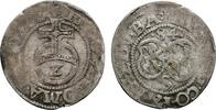 PFALZ 1/2 Batzen Richard, 1569-1598. -