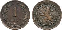 NIEDERLANDE 1 Cent Wilhelm III., 1849-1890. -