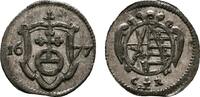 SACHSEN Pfennig Johann Georg II., 1656-1680. -