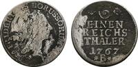 BRANDENBURG-PREUSSEN 1/6 Taler Friedrich II., der Große, 1740-1786. -