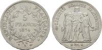 FRANKREICH 5 Francs 3. Republik, 1870-1940. -