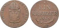KAISERREICH ÖSTERREICH Ku.-Kreuzer Franz I., 1804-1835. -