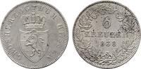 HESSEN 6 Kreuzer Ludwig II., 1830-1848. -