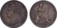 GROSSBRITANNIEN Farthing George IV, 1820-1830. -