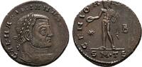 RÖMISCHE KAISERZEIT Æ-Follis Maximianus II. Galerius, 293-311 für Galeria Valeria. -