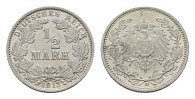 Deutsches Reich 1/2 Mark -