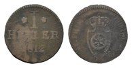 FRANKFURT Ku.-Heller Carl Theodor von Dalberg, Fürstprimas des Rheinbundes, 1806-1815. -