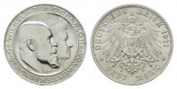 Württemberg 3 Mark Wilhelm II., 1891-1918. -