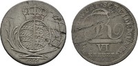 WÜRTTEMBERG 6 Kreuzer Friedrich II. (I.), 1797-1806-1816. -