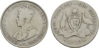 AUSTRALIEN Florin (2 Shillings) George V, 1910-1936. -