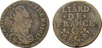 FRANKREICH Liard Louis XIV, 1643-1715. -