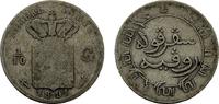 NIEDERLÄNDISCHE GEBIETE IN ÜBERSEE 1/10 Gulden Wilhelmina, 1890-1948. -