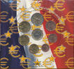 FRANKREICH Kursmünzensatz -