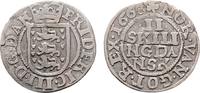 DÄNEMARK 2 Skilling Frederik III., 1648-1670. -