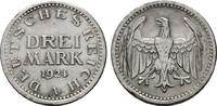 WEIMARER REPUBLIK 3 Reichsmark -