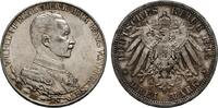 Preussen 3 Mark Wilhelm II., 1888-1918. -