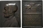 PERSONENMEDAILLEN Bronzeplakette -