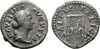 RÖMISCHE KAISERZEIT Denar Marcus Aurelius, 161-175 für Faustina II. -