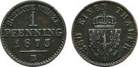 BRANDENBURG-PREUSSEN Pfennig Wilhelm I., 1861-1888. -