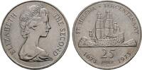 ST. HELENA 25 Pence Elisabeth II. seit 1952. -