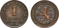 NIEDERLANDE 1 Cent Wilhelmina, 1890-1948. -