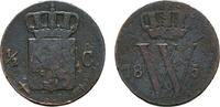 NIEDERLANDE 1/2 Cent Wilhelm III., 1849-1890. -