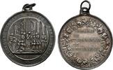 RELIGION & KIRCHE Tragbare Silbermedaille -