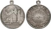 RELIGION & KIRCHE Tragbare Silbermedaille -