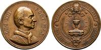 ITALIEN Bronzemedaille Leo XIII., 1878-1903. -
