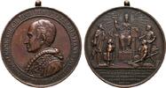 ITALIEN Tragbare Bronzemedaille Leo XIII., 1878-1903. -