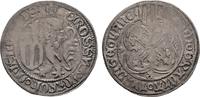 SACHSEN Schildgroschen Friedrich II. und Wilhelm III., 1440-1464. -