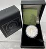 Liberia 5 Dollars Liberia Apostle Paulus Silver with Gold Plated Arcade -