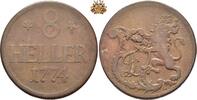 Hessen-Kassel 8 Heller Friedrich II - 1760-1785 -