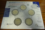 Deutschland 5 x 2 Euro Kompletter Satz 2-Euro-Gedenkmünzen Bremer Roland (Bremen) im Blister -