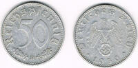 Drittes Reich 50 Pfennig Drittes Reich, Kursmünze 50 Pfennig 1939 B, Aluminium! Beispielabbildung -