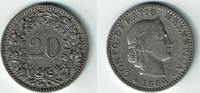 Schweiz 20 Rappen 1884 Switzerland, 20 Rappen 1884 B, like scan fast seh... 23.01 元 含税 ＋  100.41 元 运费