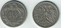 Haus Habsburg - Österreich 10 Heller Franz Joseph I., 10 Heller 1910, Beispielbild! -