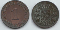 Kaiserreich 1 Pfennig Kaisserreich, Kursmünze 1 Pfennig, 1915 A, siehe Scan -