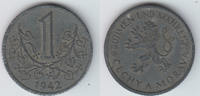 Protektorat Böhmen und Mähren 1 Krone bohemia, 1 Krone (Korun), like scan -