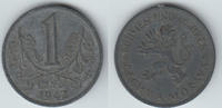 Protektorat Böhmen und Mähren 1 Krone bohemia, 1 Krone (Korun), like scan -