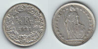 Schweiz 1/2 Franken 1921 Switzerland, silver coin, 1/2 Franken 1921 B, l... 35.56 元 含税 ＋  100.41 元 运费