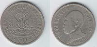 Haiti 50 cents Haiti, 50 Centimes, like scan -