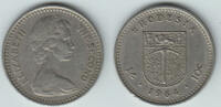 Rhodesien 1 Schilling Rhodesia, 1 Shilling 1964, Elisabezh II. -