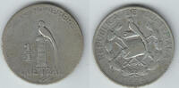 Guatemala 1/4 Quetzal Guatemala 1/4 Quetzal Silber, Erhaltung siehe Scan! -