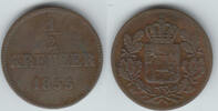 Bayern 1/2 Kreuzer bavaria, Maximilian II., 1/2 Kreuzer, like scan -
