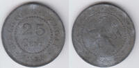 Belgien - Deutsche Besetzung 1. Weltkrieg 25 Centimes belgium (belgique), 25 Centimes, like scan -