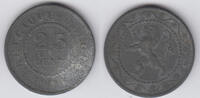Belgien - Deutsche Besetzung 1. Weltkrieg 25 Centimes belgium (belgique), 25 Centimes, like scan -