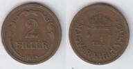 Ungarn 2 Filler hungary, 2 Filler 1928, like scan -