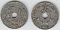 Belgien 10 Centimes belgium (belgique), 10 Centimes 1902, king leopold II., like scan -